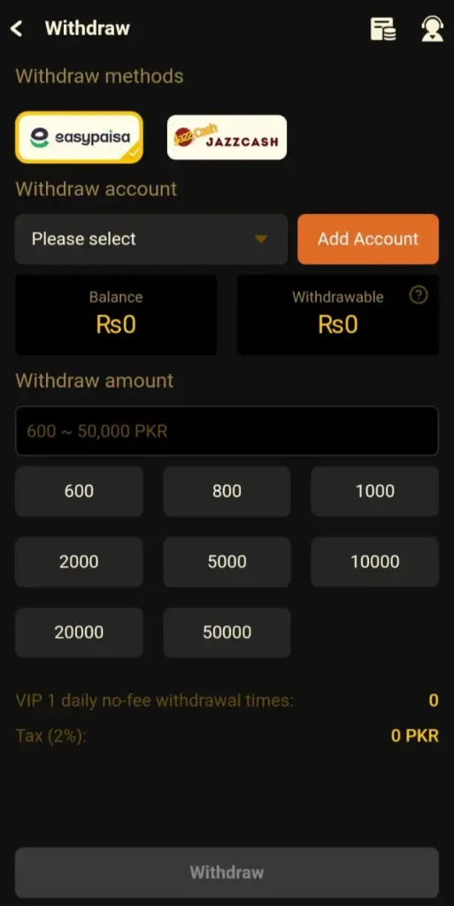 2jbet withdraw money